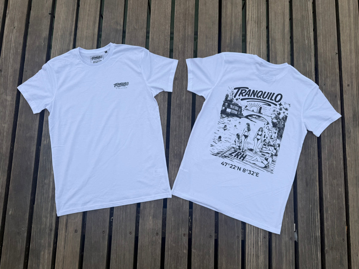 TRANQUILO ZRH – Letten T-Shirt (Weiss)